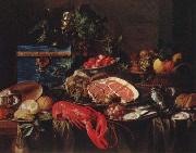 Still life with Lobster Jan Davidz de Heem